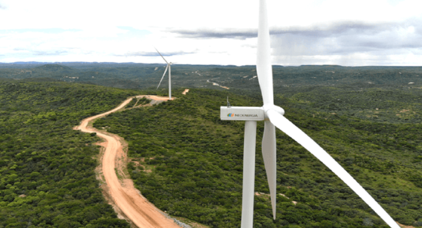 Neoenergia - aerogeneradores - Paraíba - planta - energía eólica