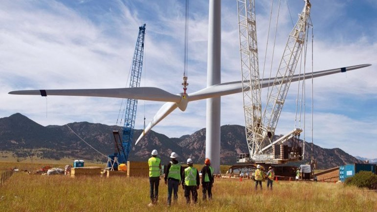 employment - energy - wind farm - power plant - river - engineering