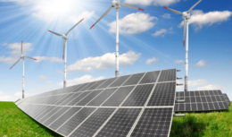Energia renovável – solar – eólica