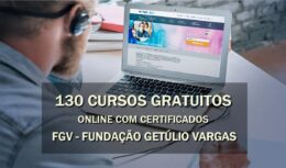 cursos online gratuitos com certificado - fgv - Fundação Getúlio Vargas - cursos - vagas