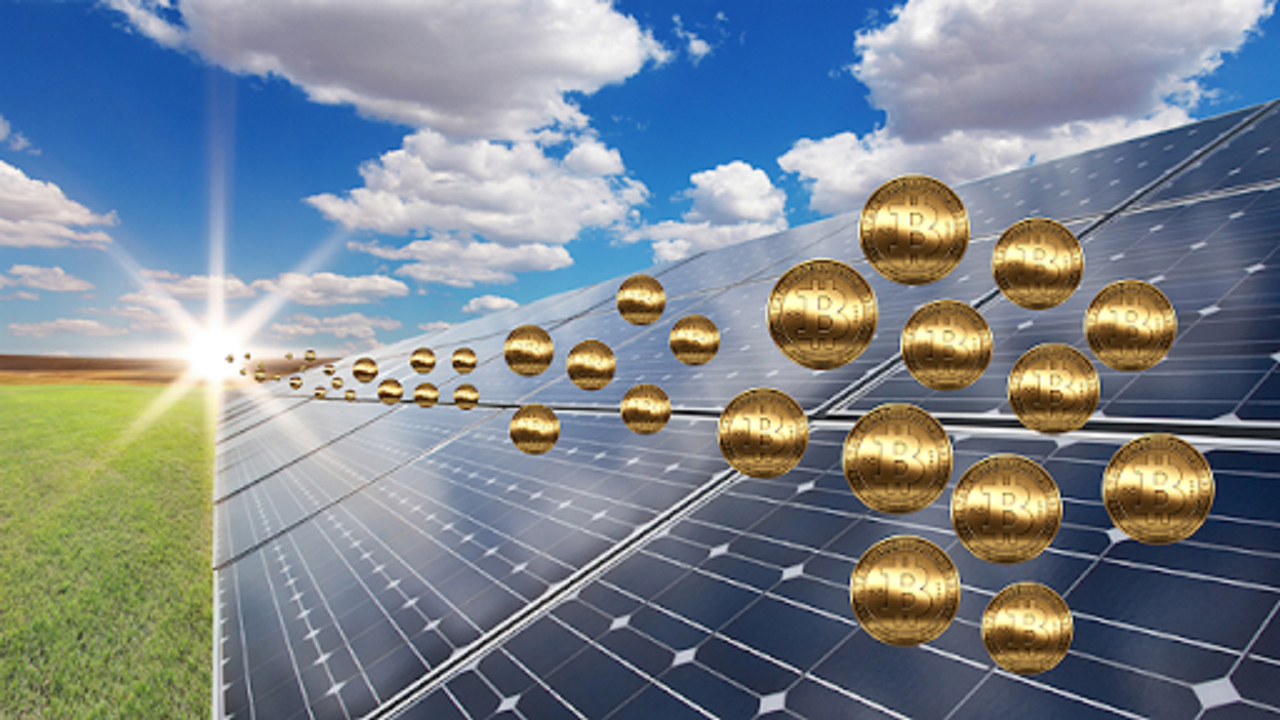 Energia solar - criptomoeda - empresários - energia renovável