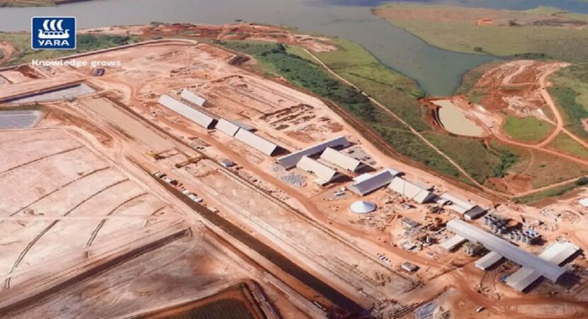 Yara - mineração - fosfato - Minas Gerais