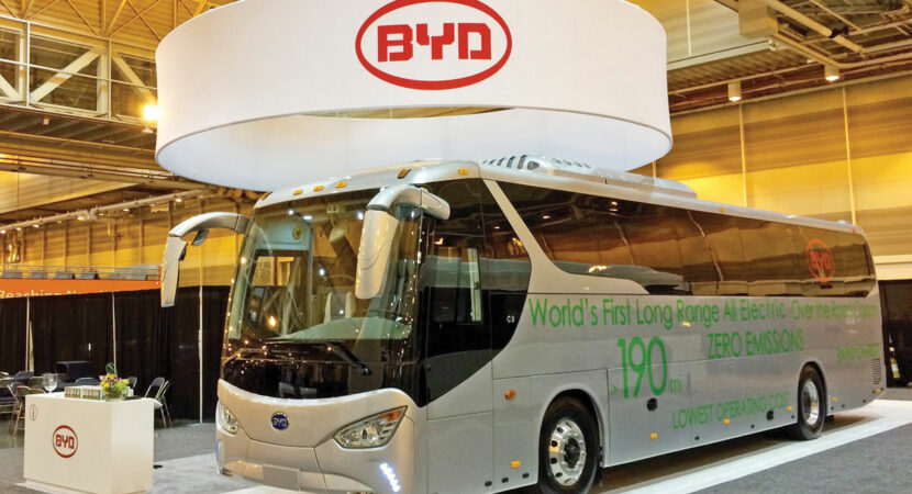 Fabricante de automóviles - BYD - autobuses eléctricos - China