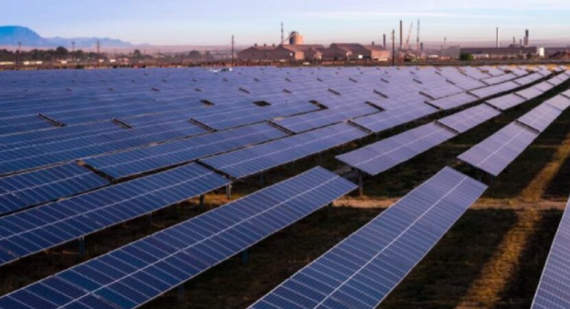 BP - energía solar - planta siderúrgica - acería - paneles solares