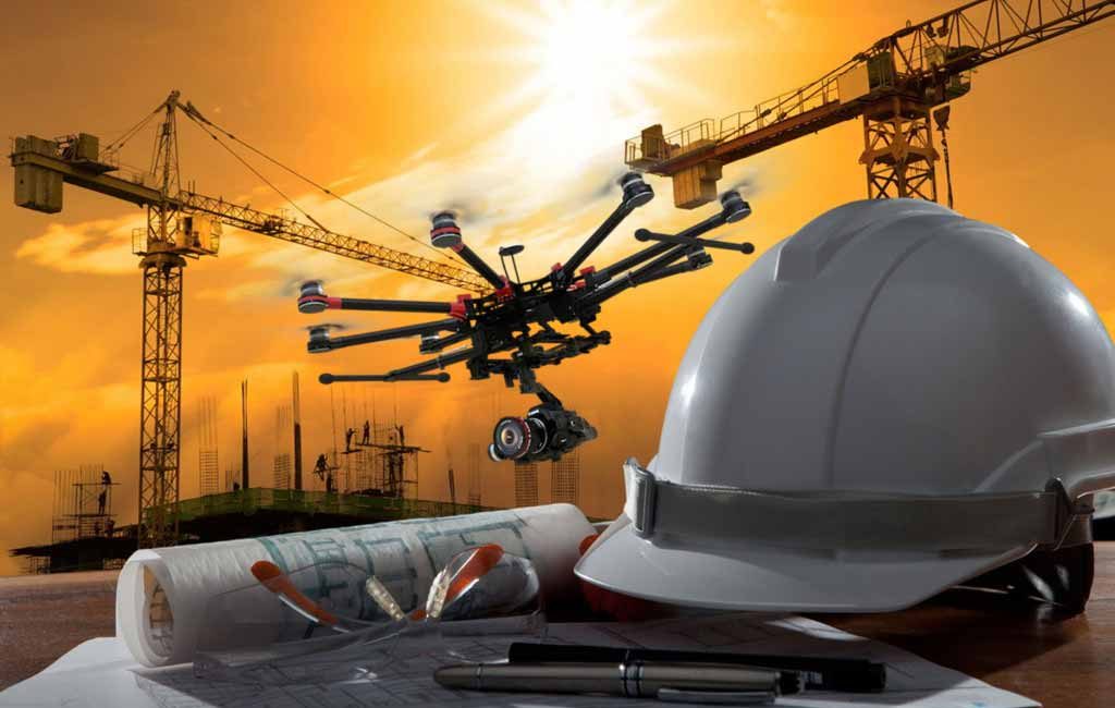 Construção civil – drones