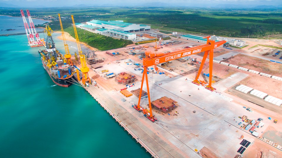 Construção – navio – Estaleiro Jurong – empregos