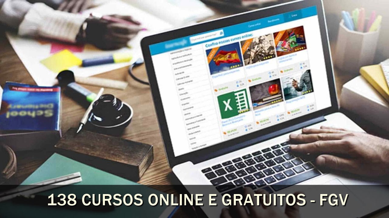 FGV - cursos online e gratuitos - cursos gratuitos com certificados - qualificação profisisonal - vagas - cursos fundação getúlio vargas