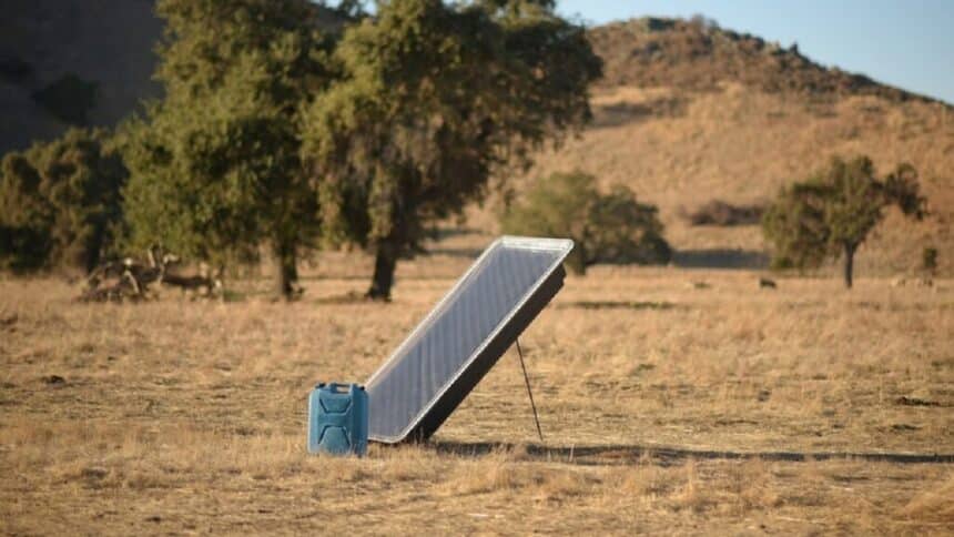 energia solar - energia renovável - água potável -