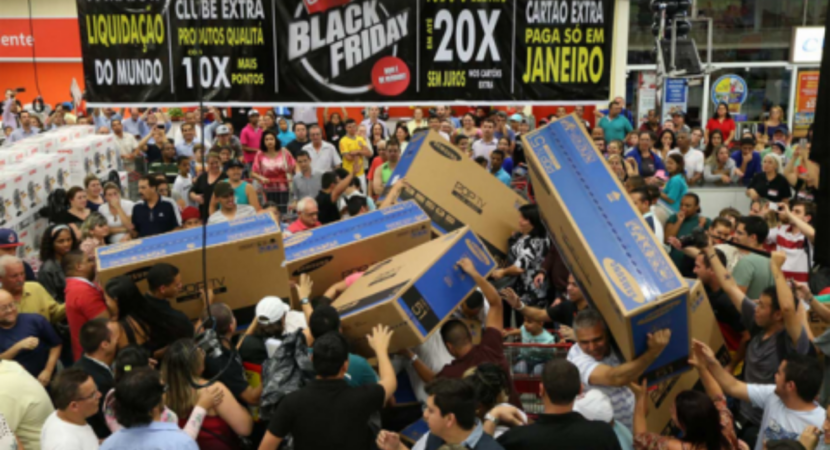 Viernes negro, fraude negro, viernes negro no funciona en Brasil