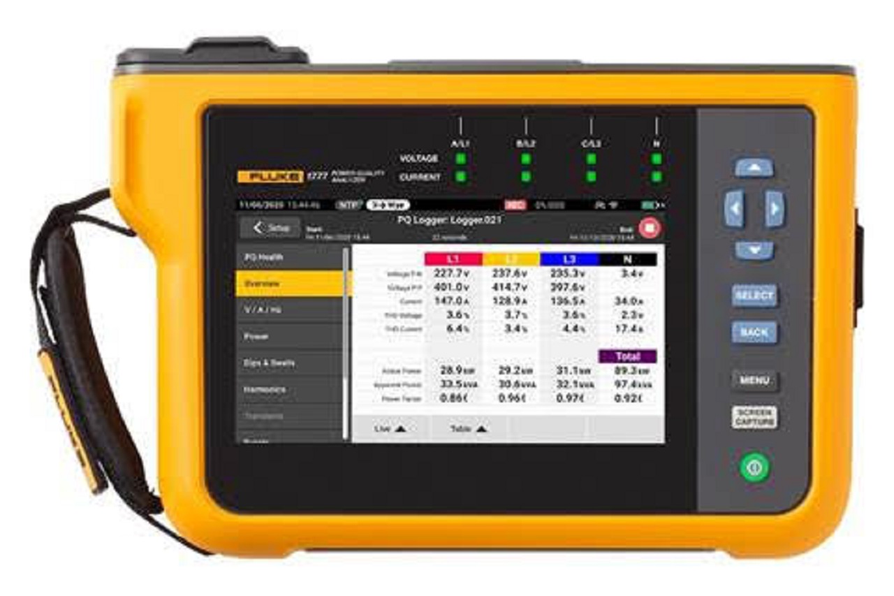 fluke analisador de energia 1773 1775 1777