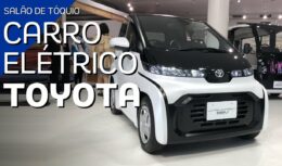 Toyota - carro elétrico - c+pod - autonomia -