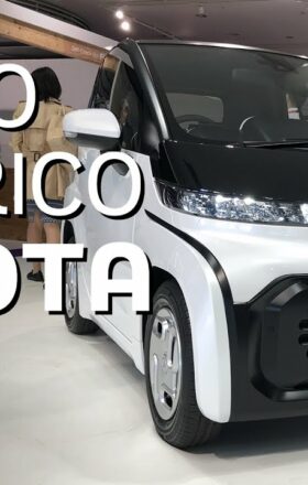 Toyota - carro elétrico - c+pod - autonomia -