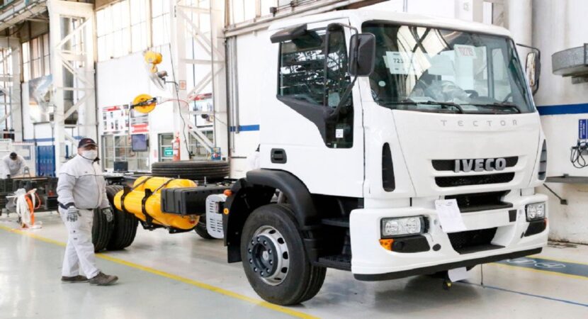 Iveco - camión a gas - camiones a gas - electrificación