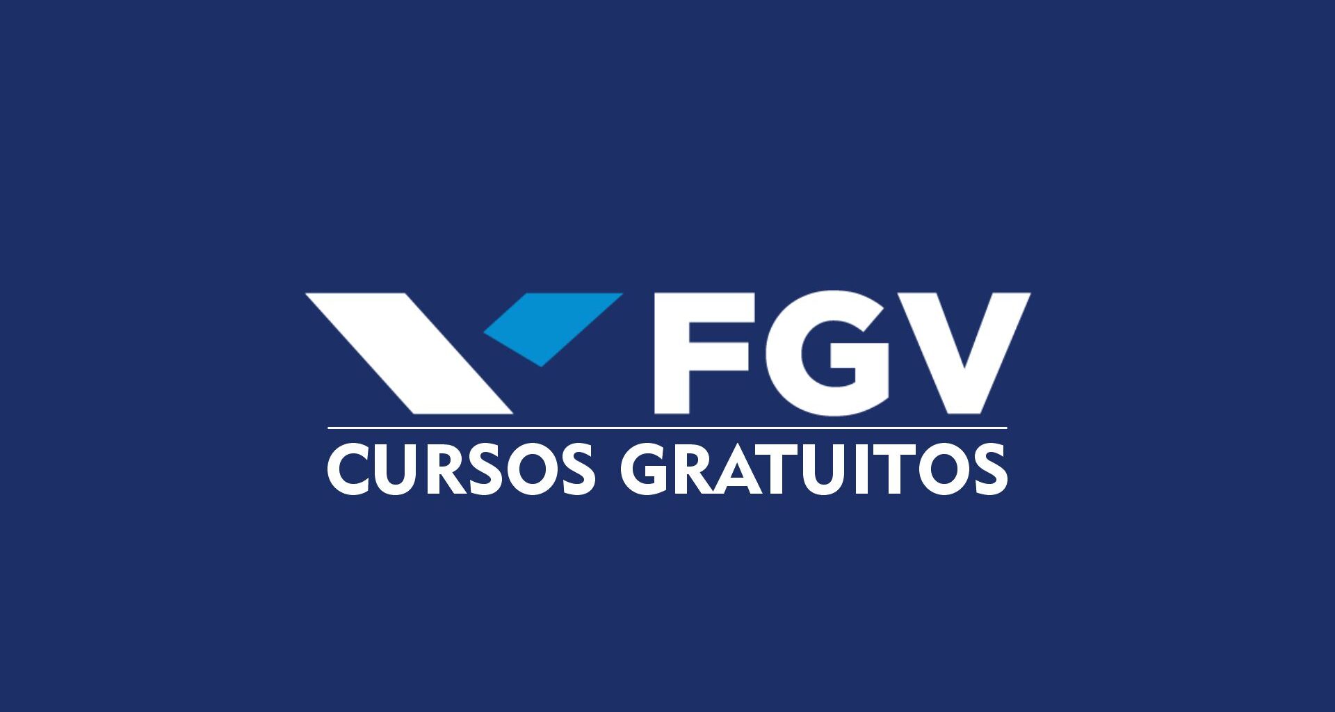 technology-and-data-science - FGV - free courses - EAD - free online courses -