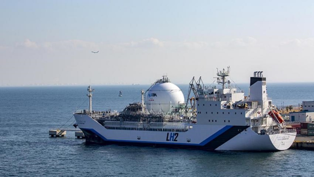 Japão - navio - navio-tanque - hidrogênio - hidrogênio liquido -