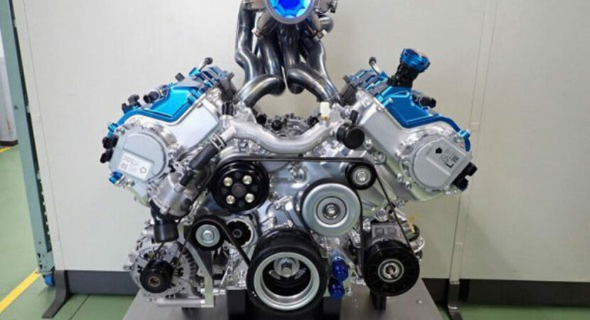 Yamaha - motor a hidrogênio - V8 - indústria automotiva - LExus