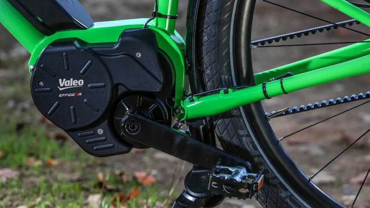 Bike - electric bike - engine - integrated gearbox - Valeo