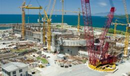 Angra 3 Usina de Energia Nuclear em Angra dos Reis em construção