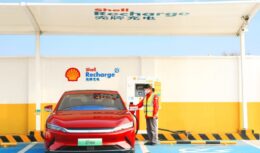 BYD - Shell - carros elétricos - estações de carregamento