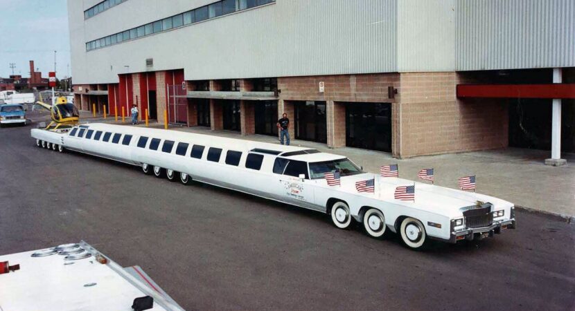 Carro mais longo do mundo - limusine - american dream - EUA