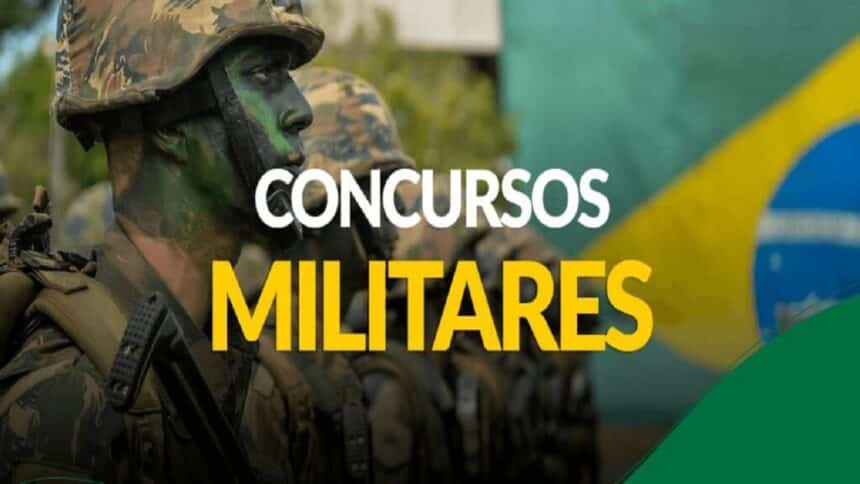 Concurso militares - vagas - Concursos públicos - concurso publico - Marinha do Brasil - Exército -Aeronáutica -