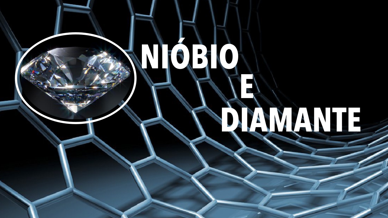nióbio - diamante = grafeno - cobalto - ferro - preço