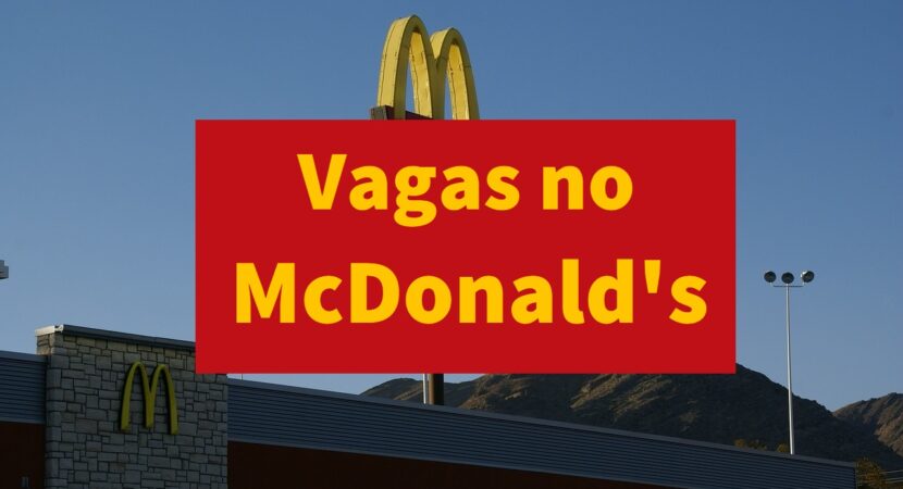 McDonald's - vacantes de empleo - Jovem Aprendiz - vacantes - MG - Minas Gerais