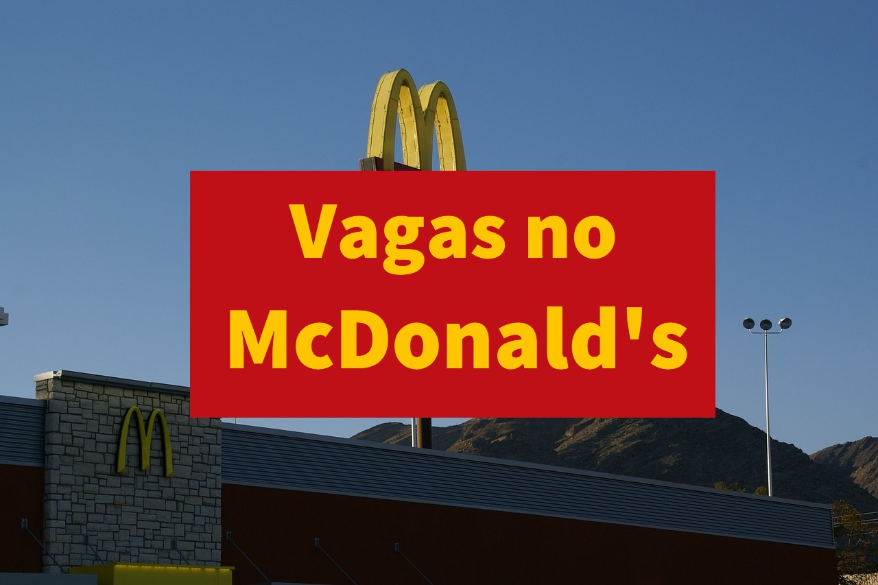 McDonald’s - vagas de emprego - Jovem Aprendiz - vagas - MG - Minas Gerais