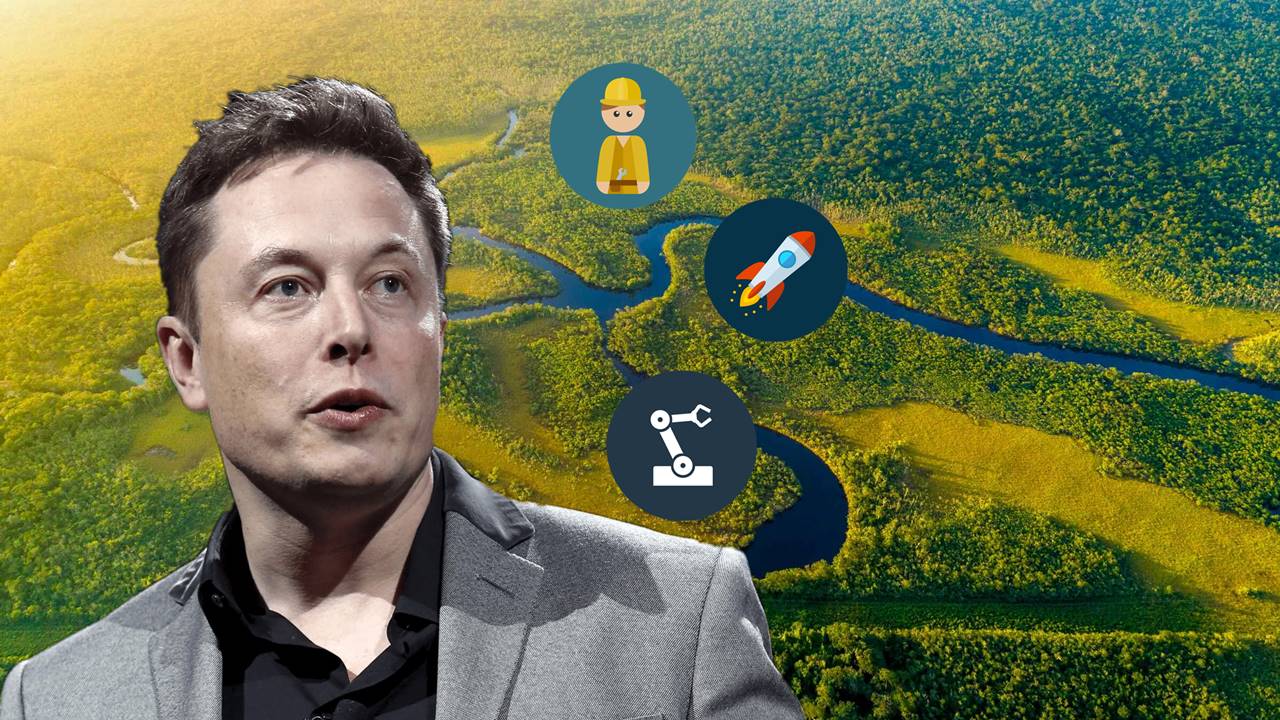 Elon Musk pode explorar comercialmente a Amazônia e gerar empregos