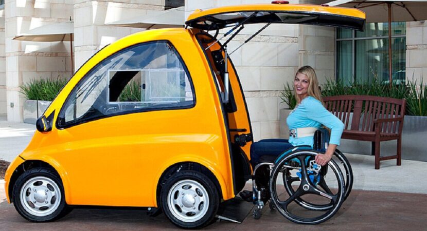 Kenguru - carro elétrico - carros elétricos - PCD - Pessoas com Deficiência
