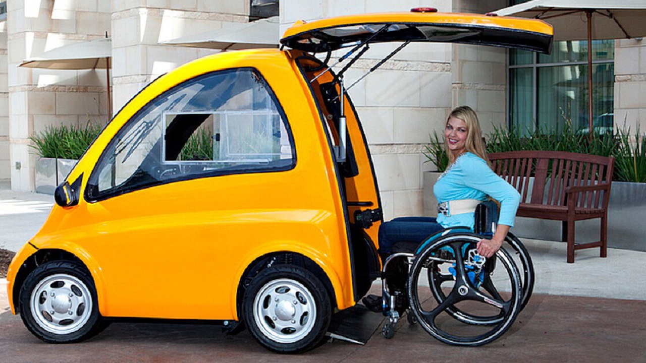 Kenguru - electric car - electric cars - PCD - People with Disabilities