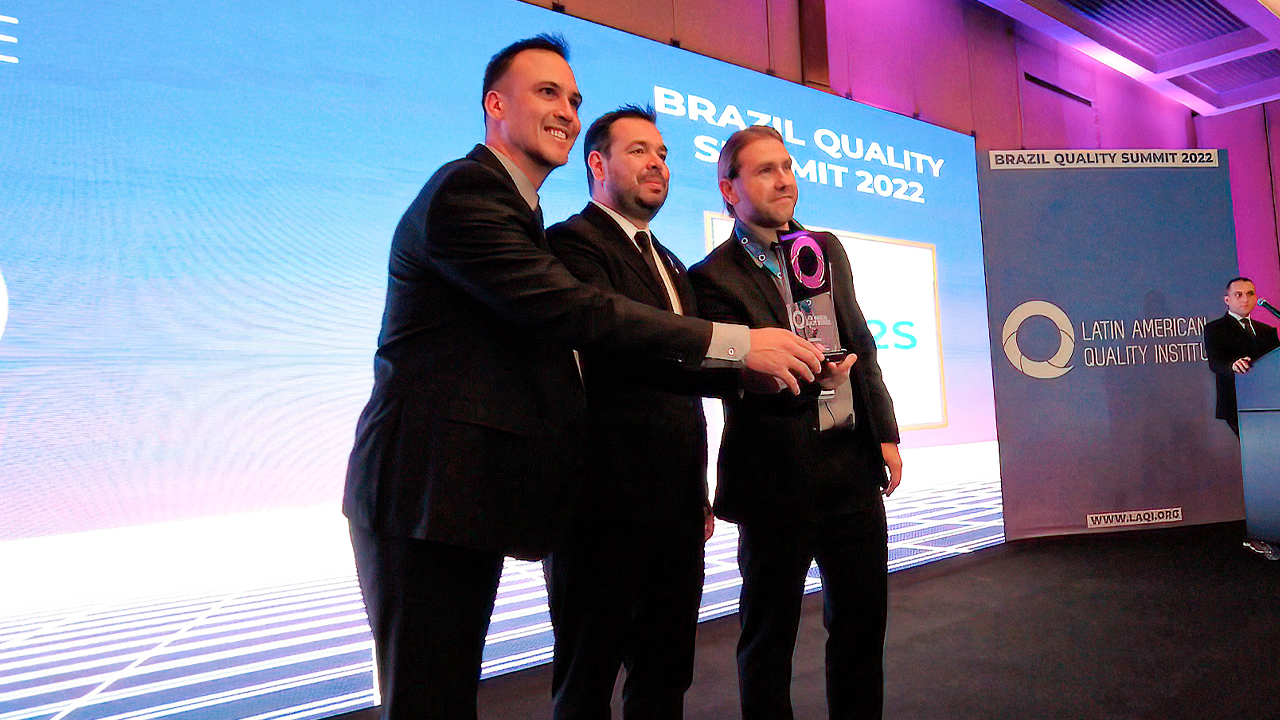 Empresa de TI recebeu prêmio internacional Brazil Quality Summit