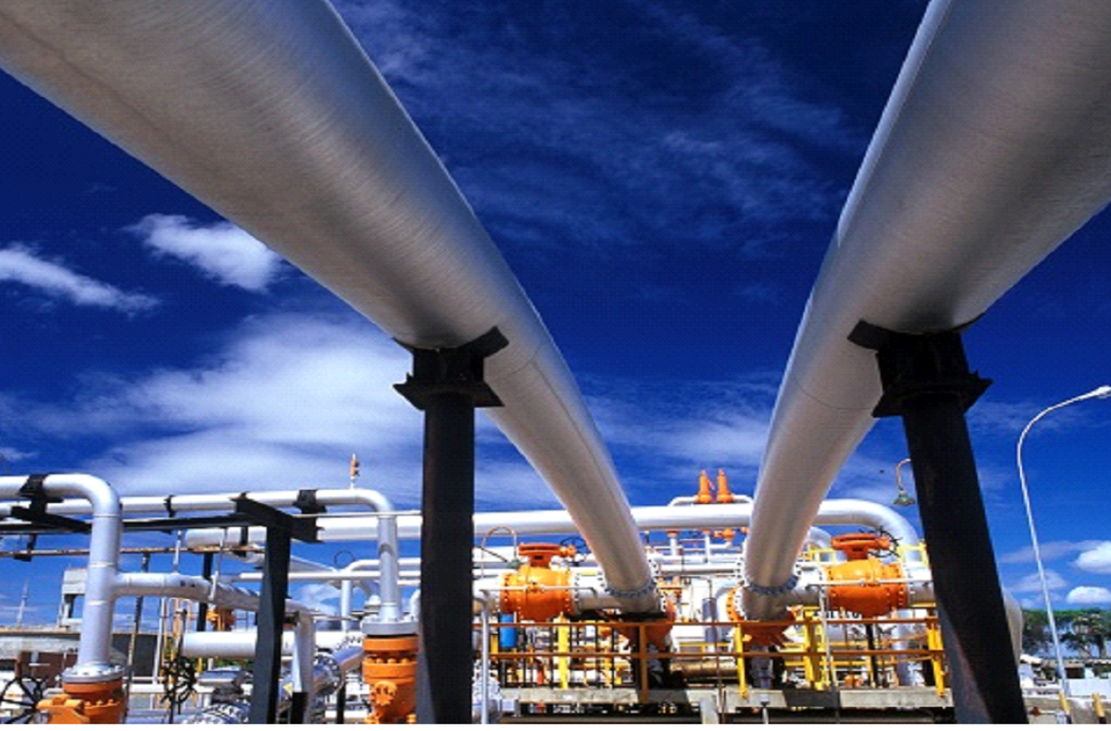 gasoduto da Petrobras para fornecimento de gás natural vindo da Bolívia
