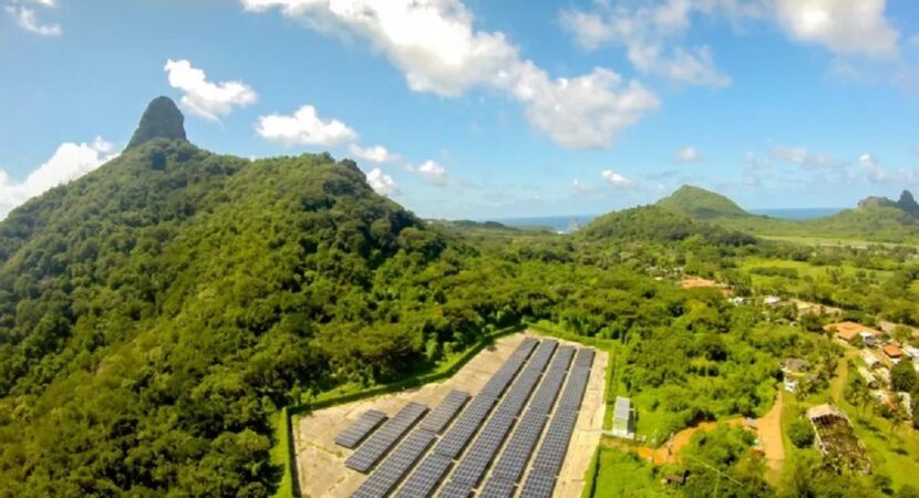 Fernando de Noronha utilizará usina solar e sistema de armazenamento de energia para recarregar carros elétricos