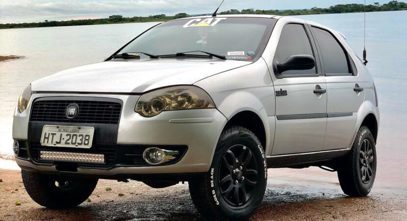 Residente de Mato Grosso do Sul transforma Fiat Palio 2009 en un moderno SUV manteniendo su conjunto mecánico