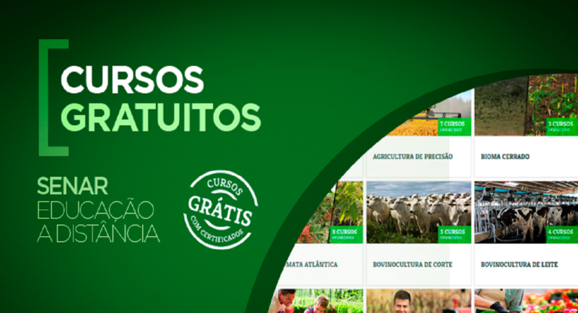 Senar - Agronegócio-Fruticultura-e-Zootecnia - cursos técnicos - cursos online - cursos gratuitos