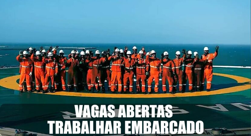 trabalhar embarcado - vagas - vagas offshore - vagas de emprego - sem experiencia - técnico - mecânico - elétrica - petróleo - Rio de Janeiro