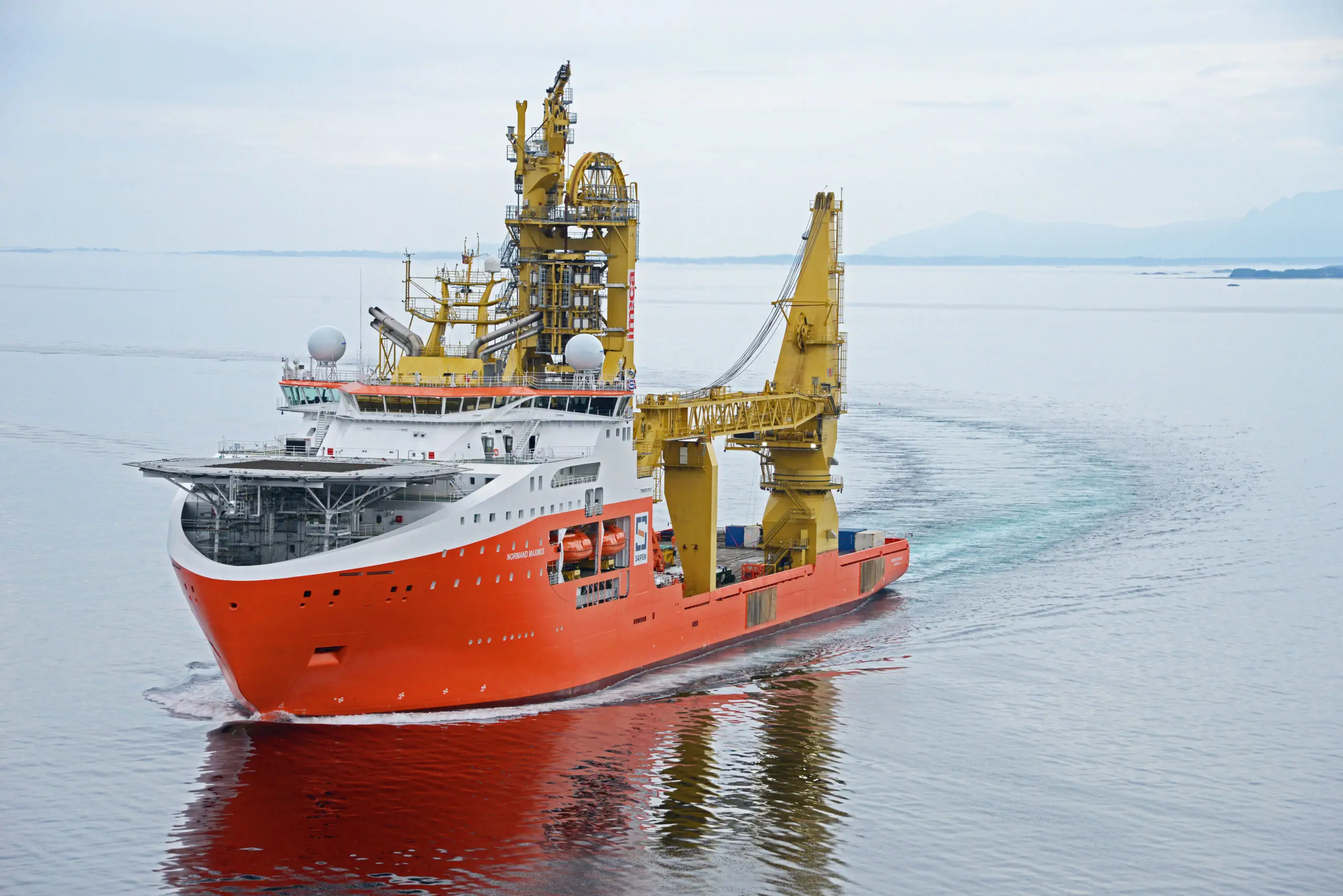 Embarcação da Soltad Offshore em contrato com a Ocyan