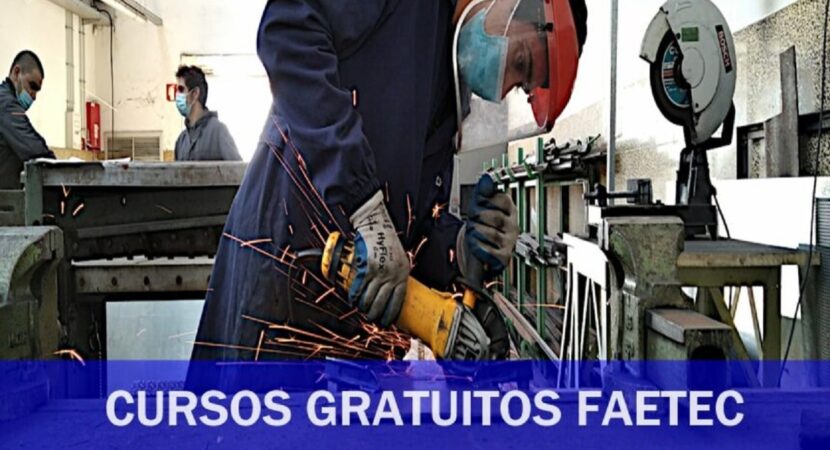 Faetec opens more than 26.000 vacancies in free professional training courses in more than 80 areas