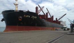 As mais de 10 mil toneladas de fertilizantes que chegaram ao Porto do Pecém por meio do desembarque do navio Papa John no complexo serão essenciais para o aquecimento da economia do estado do Ceará em meio às instabilidades do mercado internacional.
