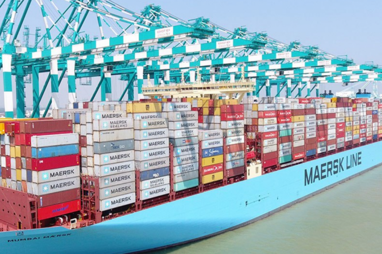Novo terminal de contêineres da Maersk promete gerar quase 10 mil novos empregos