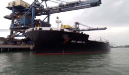 Porto de Santos recebe a maior embarcação de fertilizantes do mundo com mais de 80 mil toneladas de amônia