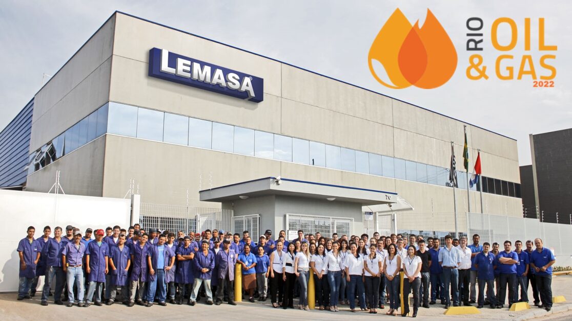 Equipe Lemasa na Rio Oil & Gas 2022 ao CPG