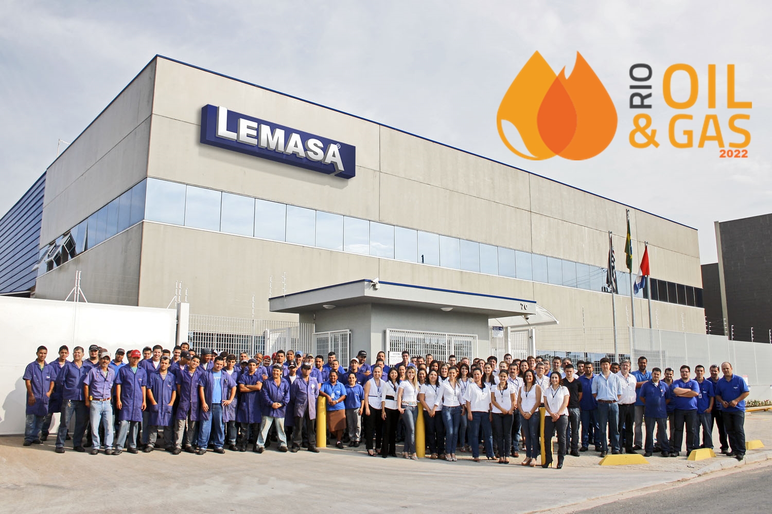 Equipe Lemasa na Rio Oil & Gas 2022 ao CPG