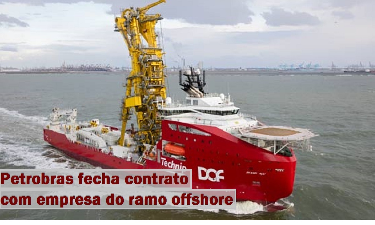 Contrato, offshore, navio