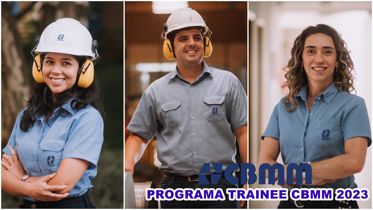 Programa Trainee CBMM 2023 com vagas em diversas áreas de atuação pelo Brasil para desenvolvimento do nióbio
