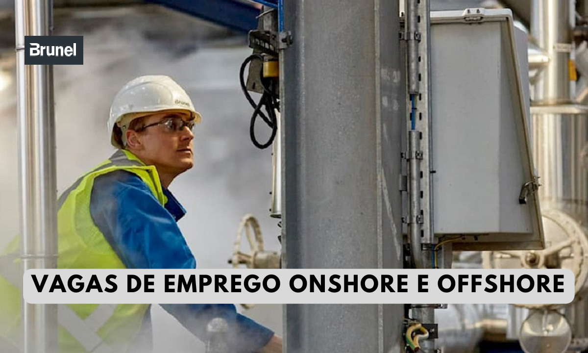 Offshore, Onshore, vagas, brunel