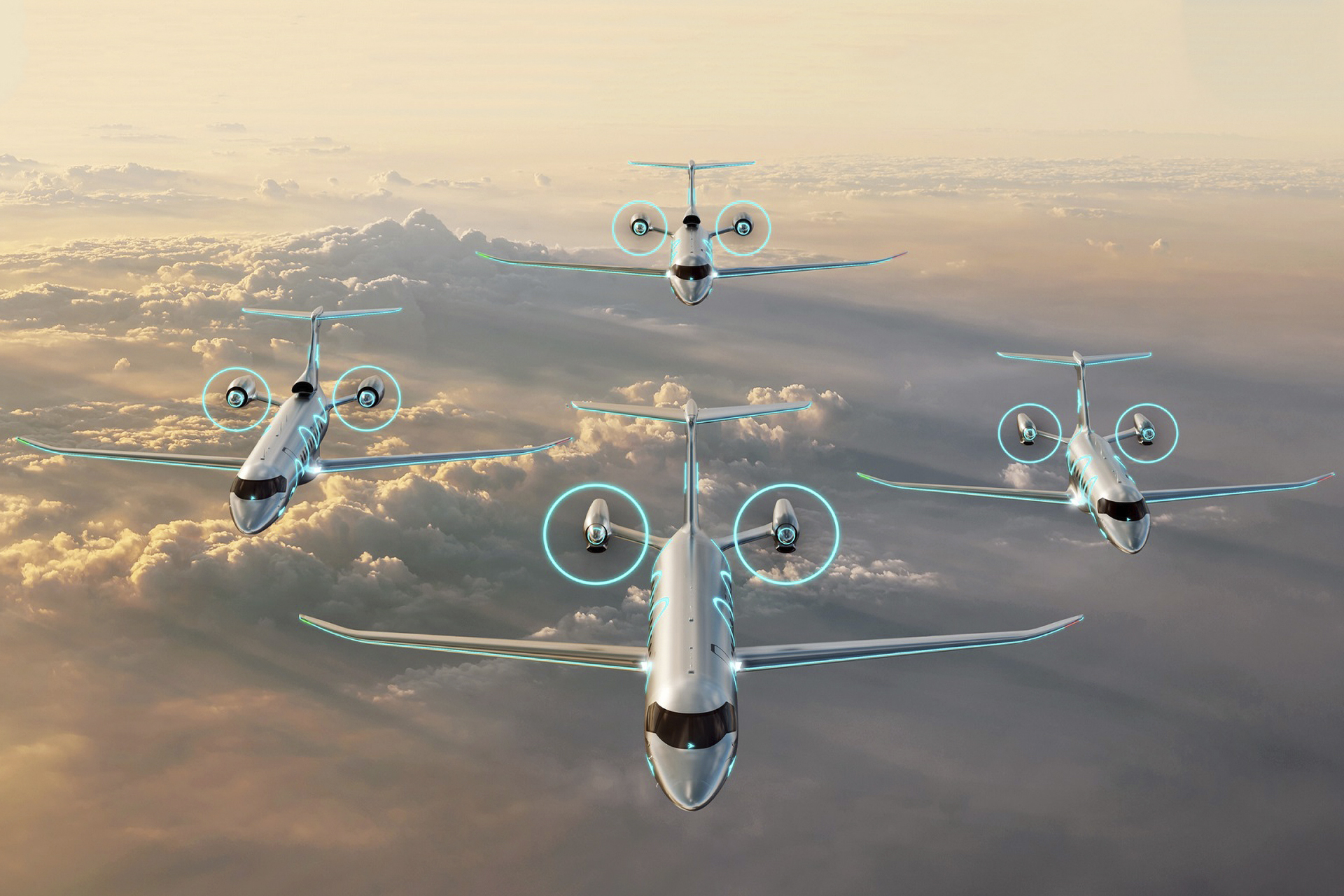 Embraer expõe detalhes incríveis de novos aviões a jato futuristas movidos a hidrogênio, modelos têm capacidade para até 30 passageiros