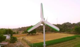 Empresa indiana desenvolve turbina eólica “baratinha” e de fácil instalação capaz de fornecer energia durante 20 anos