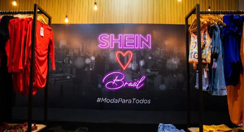 Shein planeja distribuir produtos fabricados no Brasil para toda a